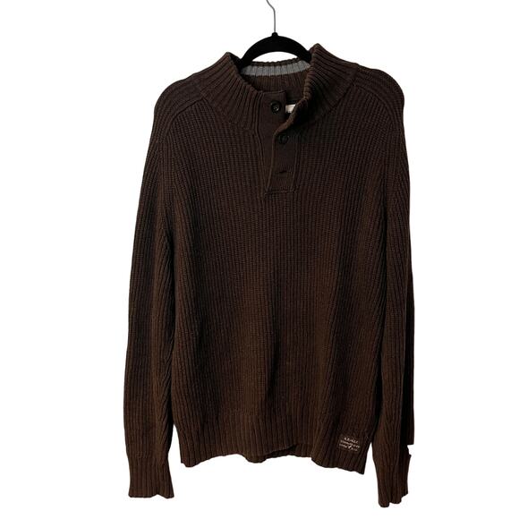 American Eagle Outfitters Brown Long Sleeves Sweater Size XL - Picture 1 of 9